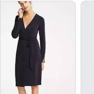 Ann Taylor Rayon Wrap Dress